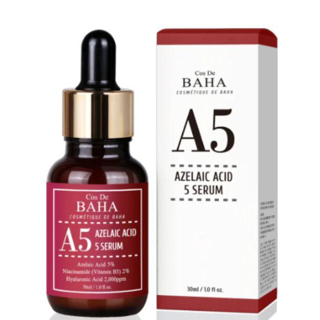 Сироватка з азелаїновою кислотою Azelaic Acid 5% Serum від Cos De BAHA