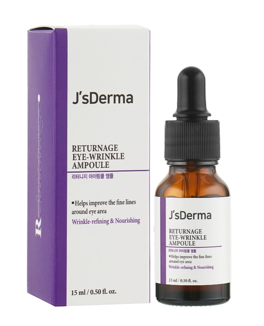 Сироватка антивікова для шкіри навколо очей Returnage Eye Wrinkle Ampoule від J'sDerma (строк придатності до 26/12/2025) - Зображення 2