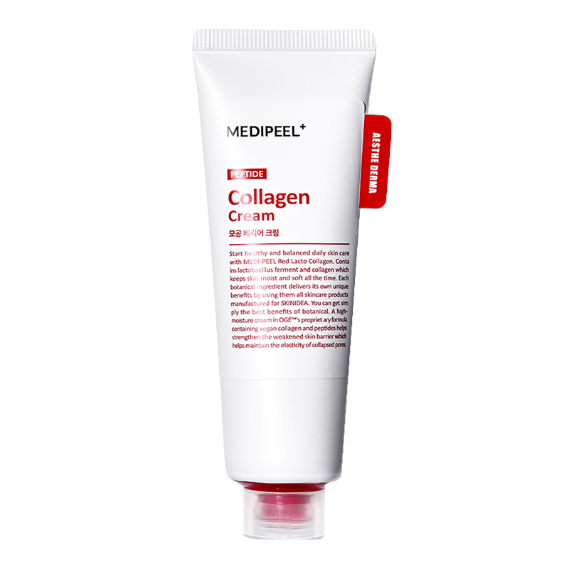 Крем для обличчя захисний Red Lacto Peptide Collagen Barrier Cream від MEDIPEEL