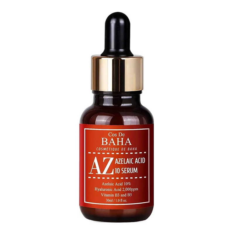 Сироватка з азелаїновою кислотою для боротьби з акне і куперозом Azelaic Acid 10% Serum від Cos De BAHA