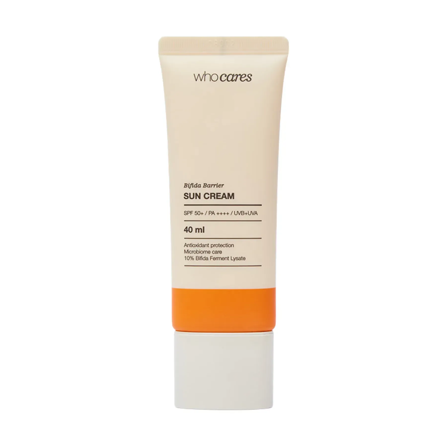 Сонцезахисний крем з антиоксидантним захистом Bifida Barrier Sun Cream від WhoCares