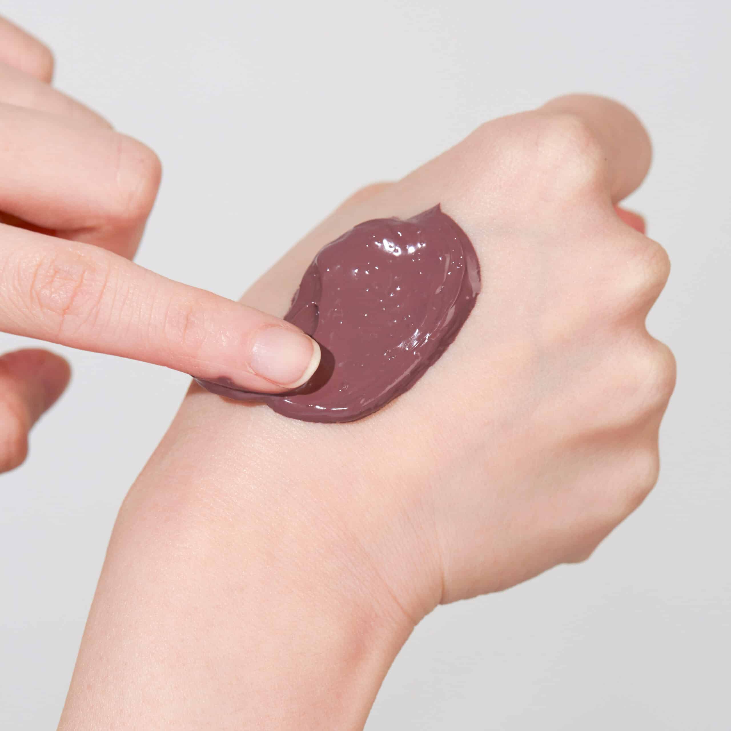 Глиняна маска з екстрактом баклажана Eggplant Clearing Mud Cream Mask від Papa Recipe (cтрок придатності до 16/01/2026) - Зображення 2