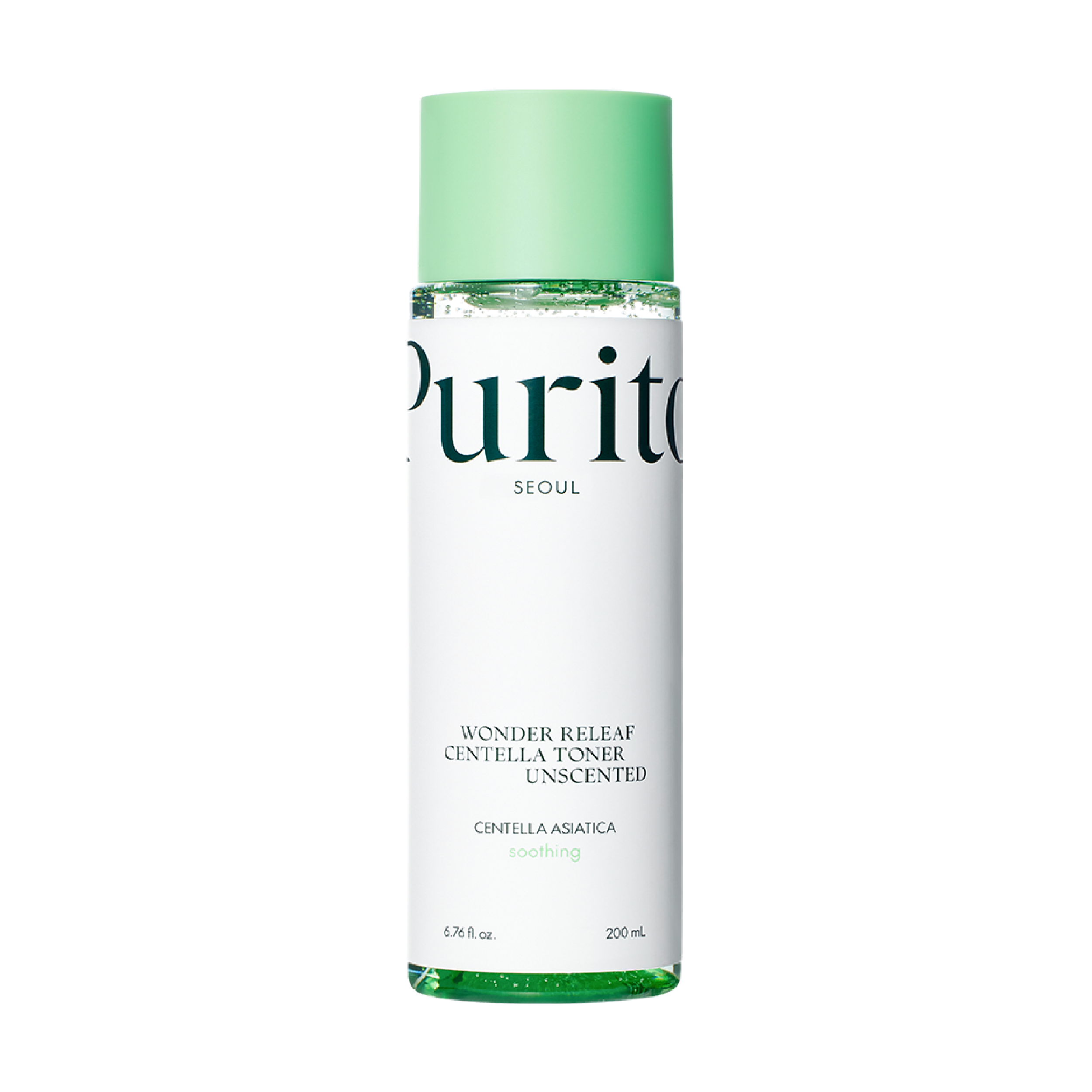 Заспокійливий тонер з центеллою без ефірних масел Wonder Releaf Centella Toner Unscented  від PURITO Seoul