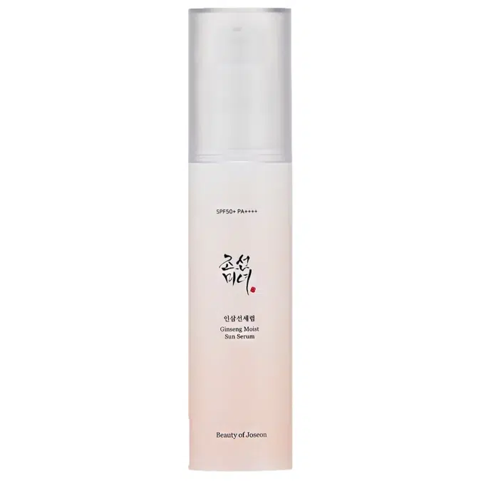 Сонцезахисна сироватка з женьшенем Ginseng Moist Sun Serum SPF 50+/PA++++ від Beauty of Joseon (строк придатності до 23/05/2026)