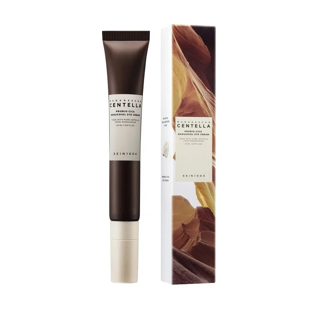 Крем для повік з бакучіолом Madagascar Centella Probio-Cica Bakuchiol Eye Cream від SKIN1004