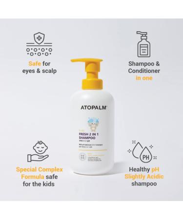 Шампунь / кондиціонер для дітей Fresh 2 in 1 Shampoo Kids від Atopalm - Зображення 2