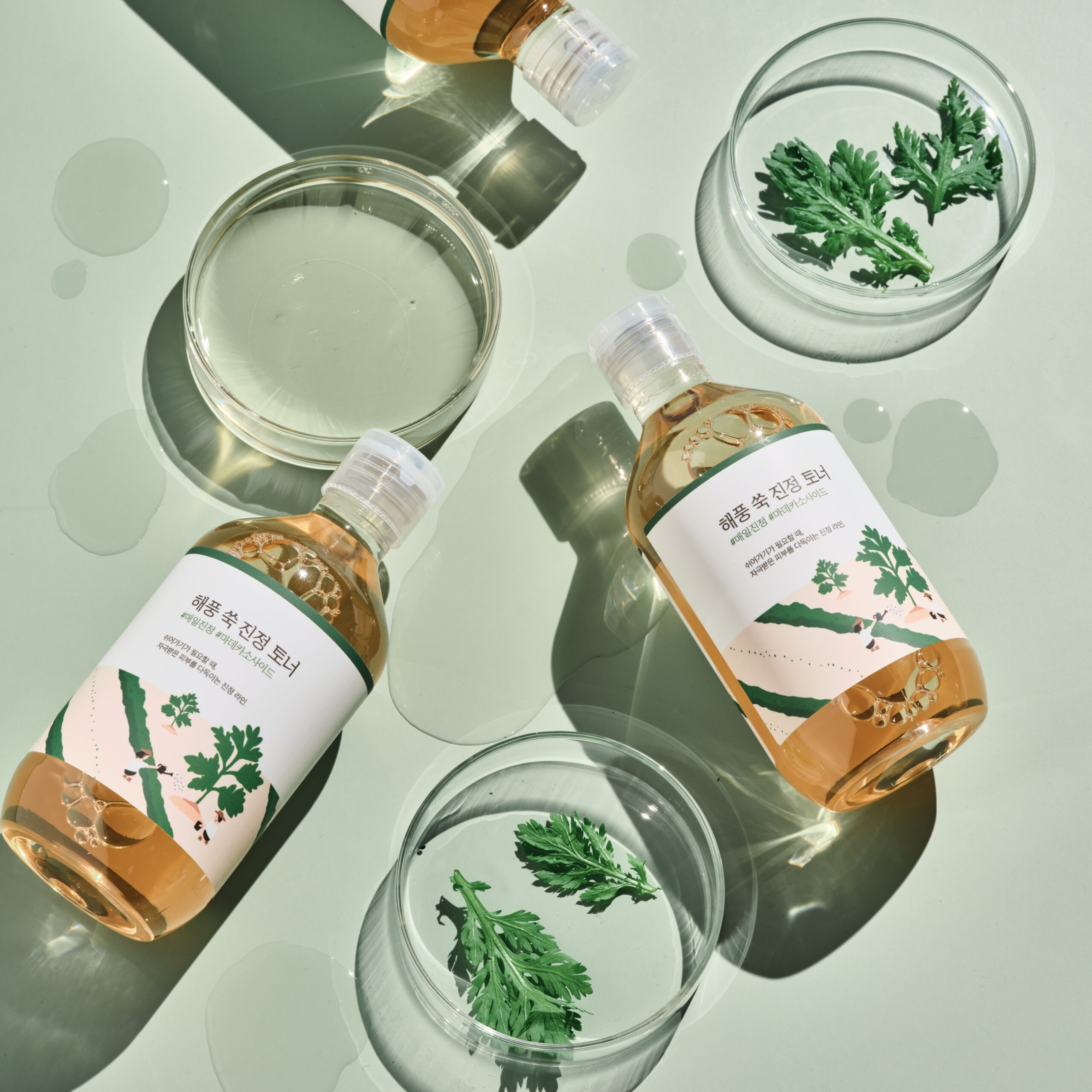 Заспокійливий тонер з морським полином Mugwort Calming Toner від ROUND LAB - Зображення 2