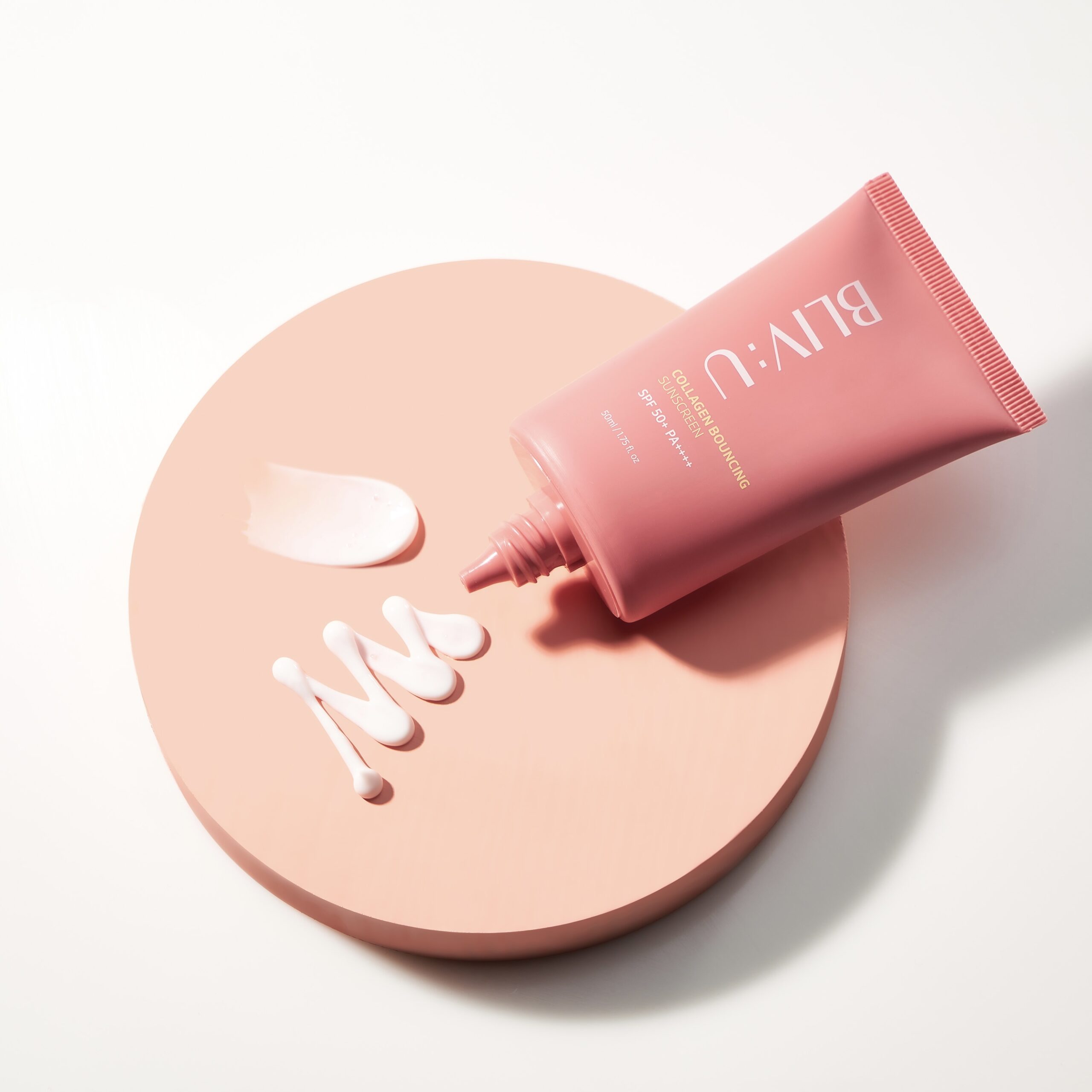 Сонцезахисний крем з колагеном Collagen Bouncing Sunscreen від BLIV:U - Зображення 2