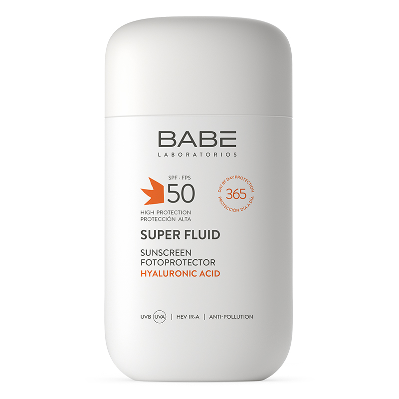 Сонцезахисний супер флюїд Super Fluid SPF 50 від Babe Laboratorios