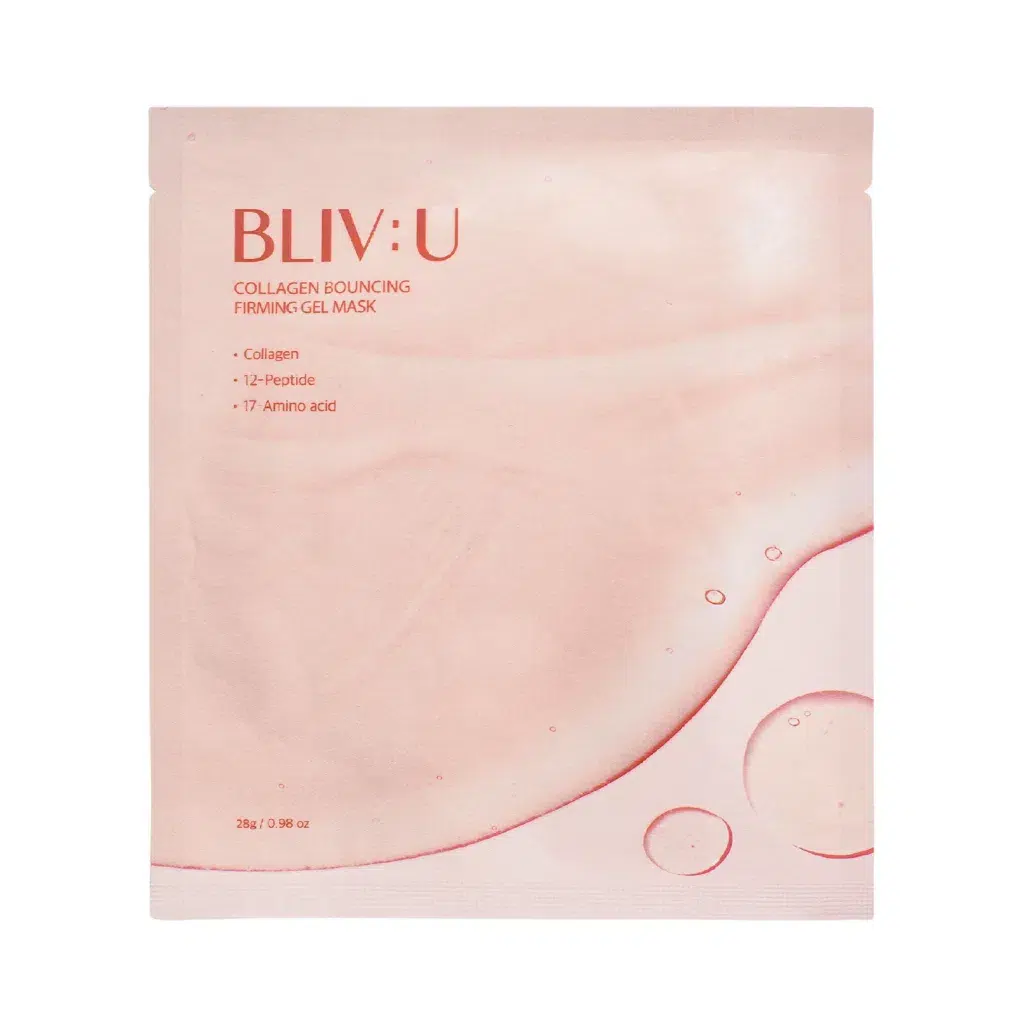 Гелева маска з колагеном Collagen Bouncing Firming Gel Mask від BLIV:U