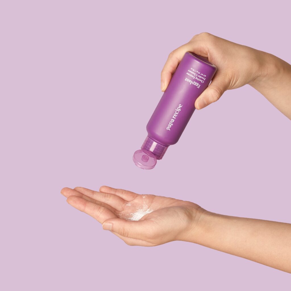 Ензимна пудра з екстрактом баклажана Eggplant Clearing Powder Cleanser від Papa Recipe - Зображення 3