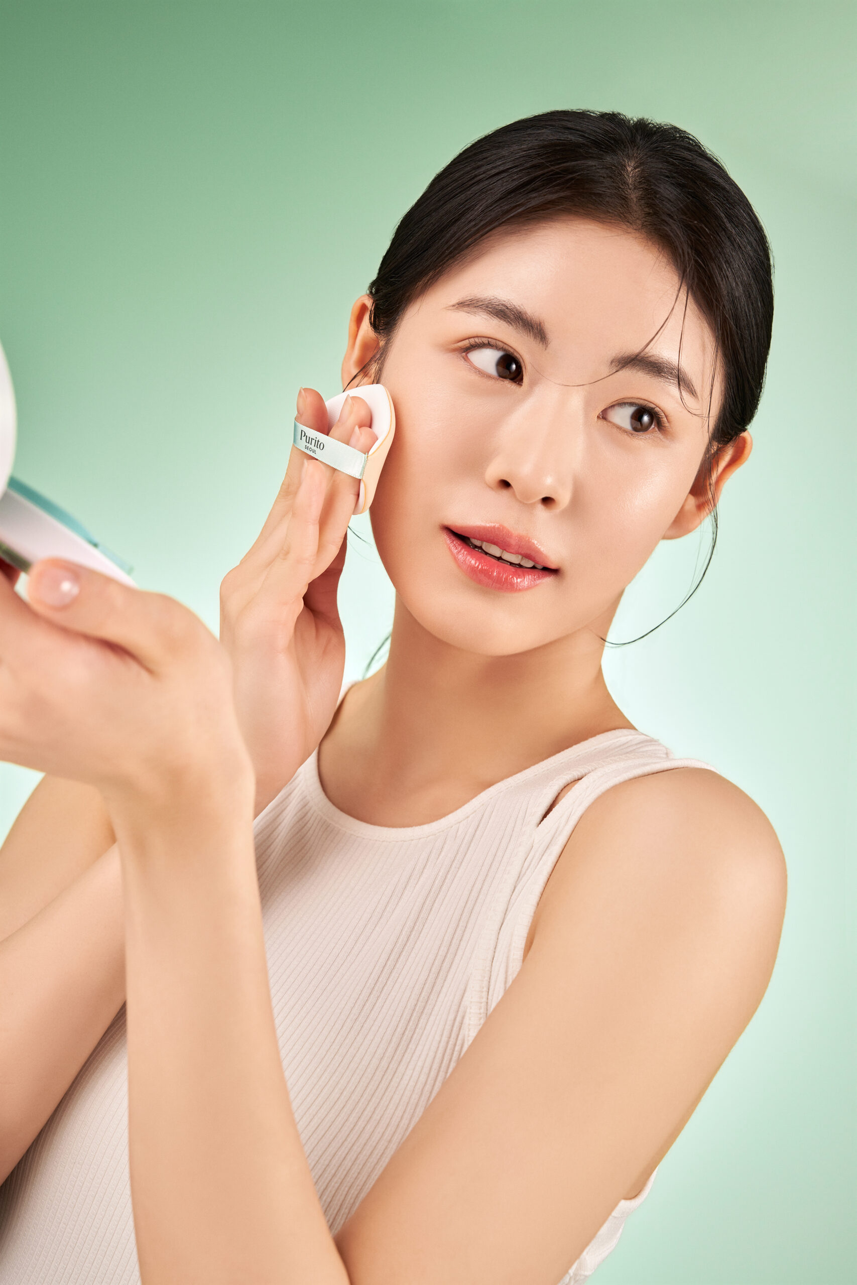 Кушон з екстрактом центелли Wonder Releaf Centella BB Cushion 21 Light Beige 15 g (+ 15 g повноцінний змінний блок) від Purito Seoul - Зображення 2