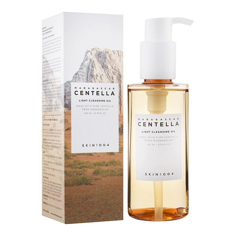 Гідрофільна олія з центеллою Madagascar Centella Light Cleansing Oil від SKIN1004