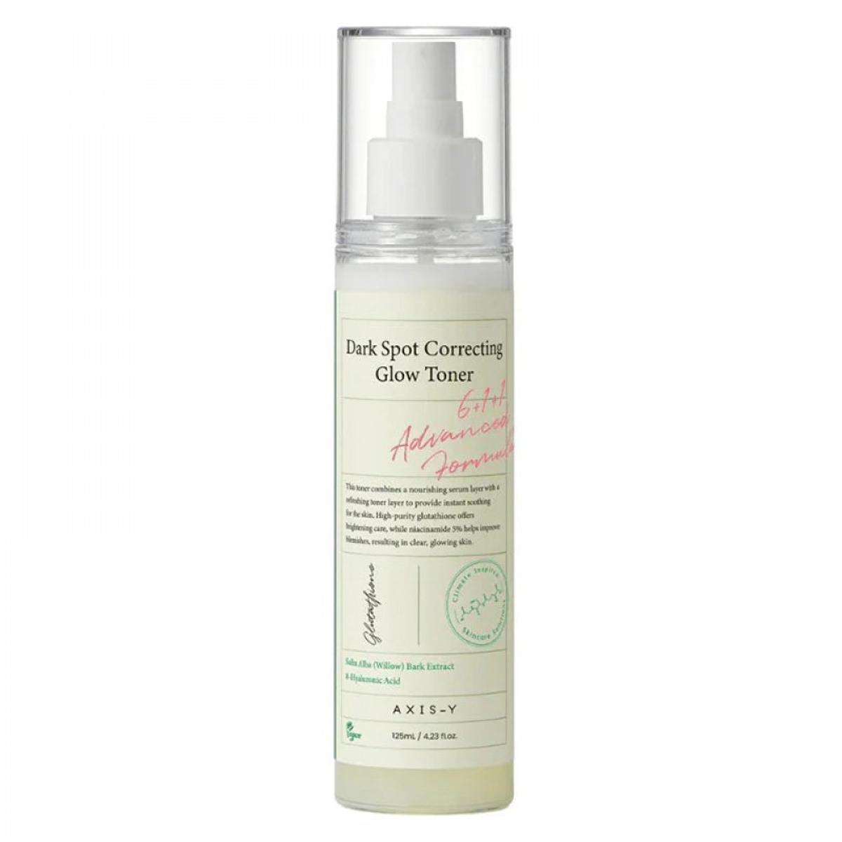 Освітлювальний двофазний тонер для обличчя Dark Spot Correcting Glow Toner від AXIS-Y
