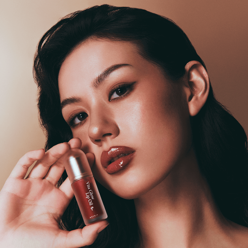 Доглядова олія для губ Vita Glow Lip Oil (Cozy Fig) від AXIS-Y - Зображення 2