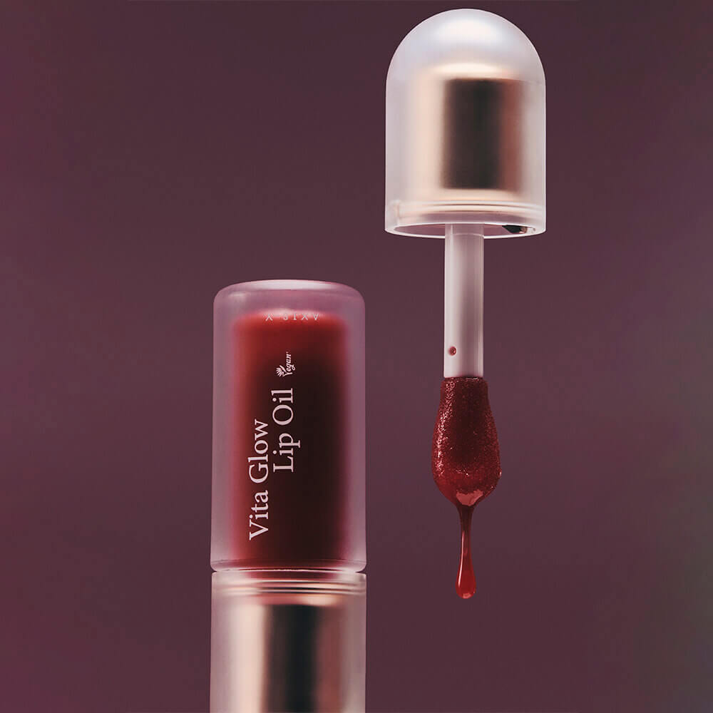 Доглядова олія для губ Vita Glow Lip Oil (Cozy Fig) від AXIS-Y - Зображення 3