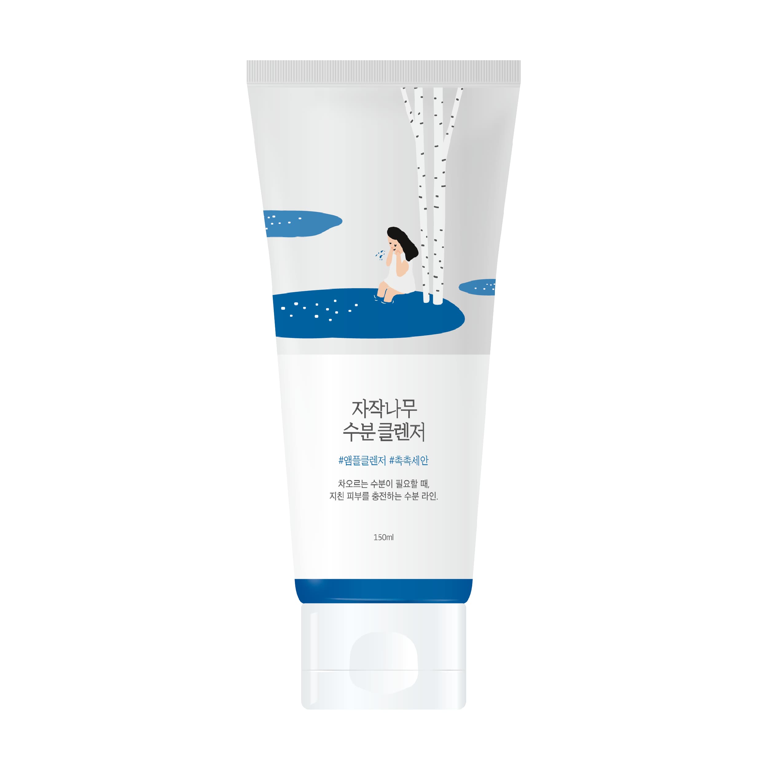 Гель для очищення шкіри з березовим соком Birch Juice Moisturizing Cleanser від ROUND LAB