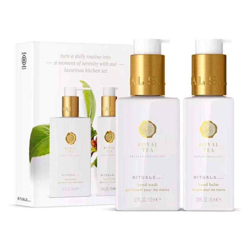 Компактний набір для рук Rituals Private Collection ROYAL TEA Kitchen Set (рідке мило/бальзам для рук) від Rituals