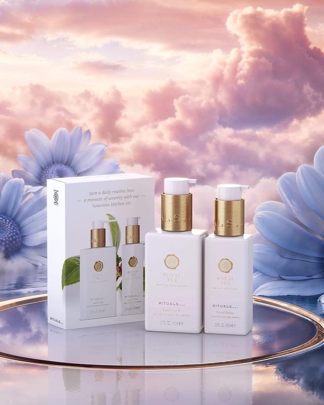 Компактний набір для рук Rituals Private Collection ROYAL TEA Kitchen Set (рідке мило/бальзам для рук) від Rituals - Зображення 2