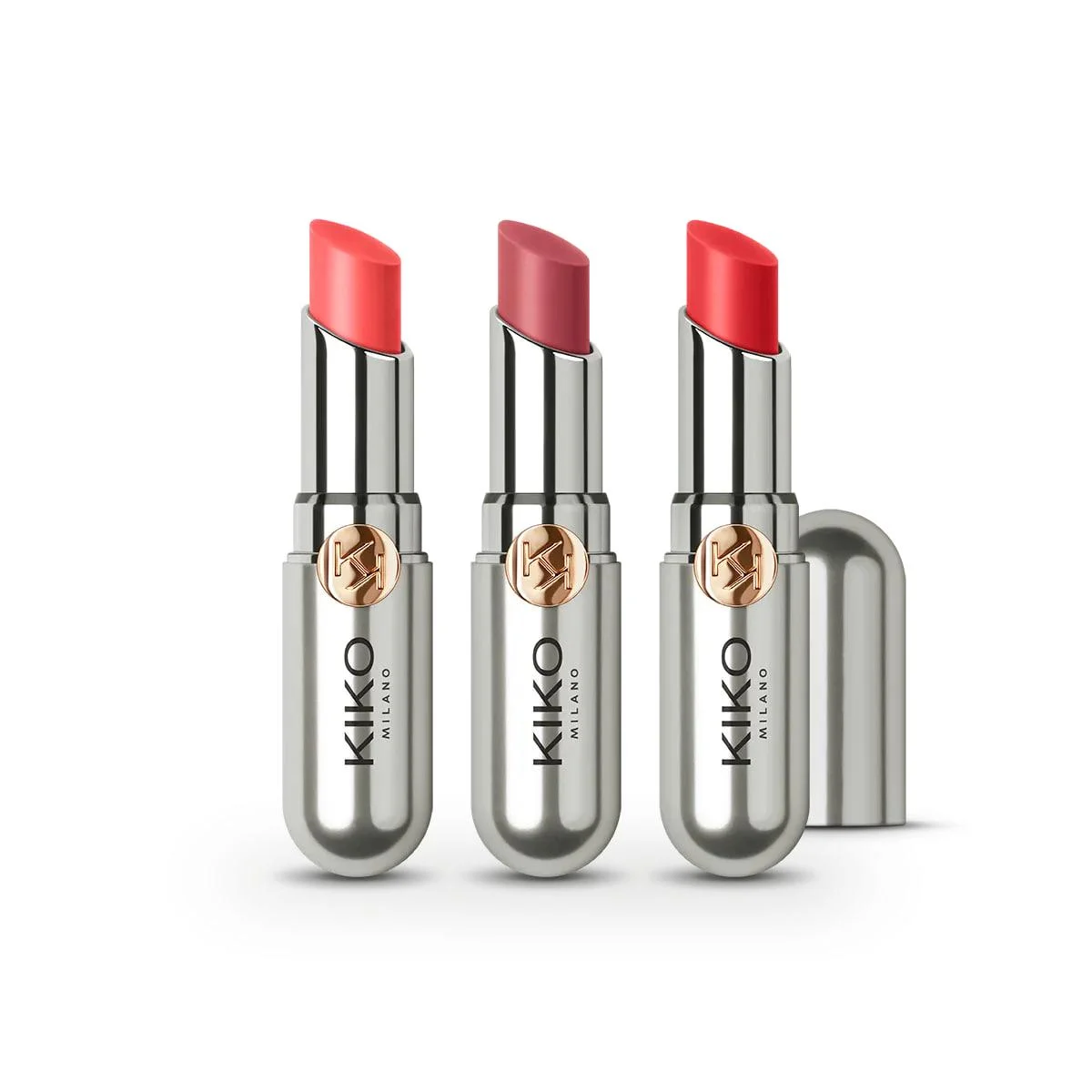 Набір бальзамів для губ Hydra Colour Lip Set (3x3 g) від Kiko Milano - Зображення 2