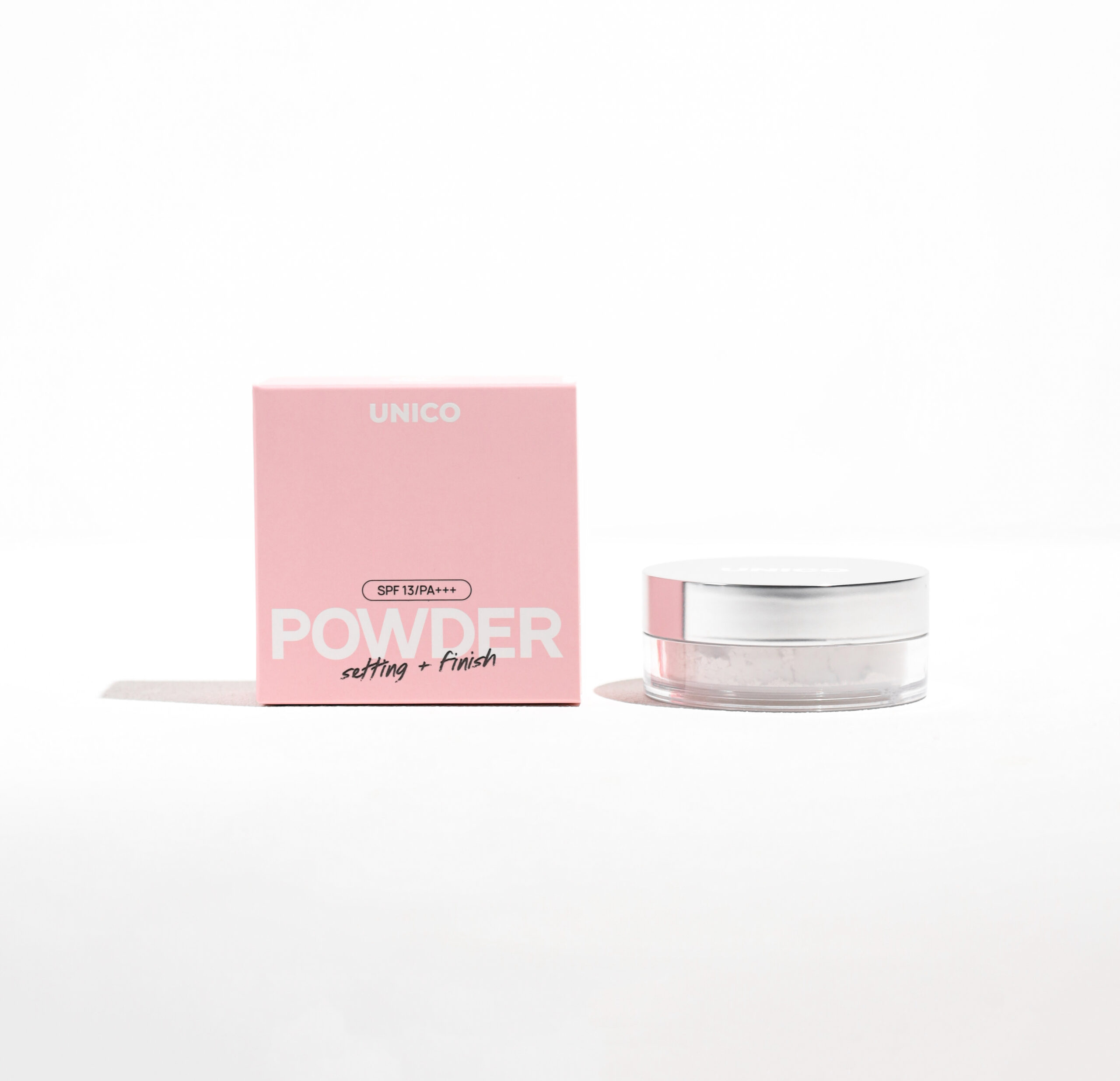 Фінішна пудра для обличчя з SPF13/PA+++ SETTING&FINISHING POWDER від UNICO - Зображення 2