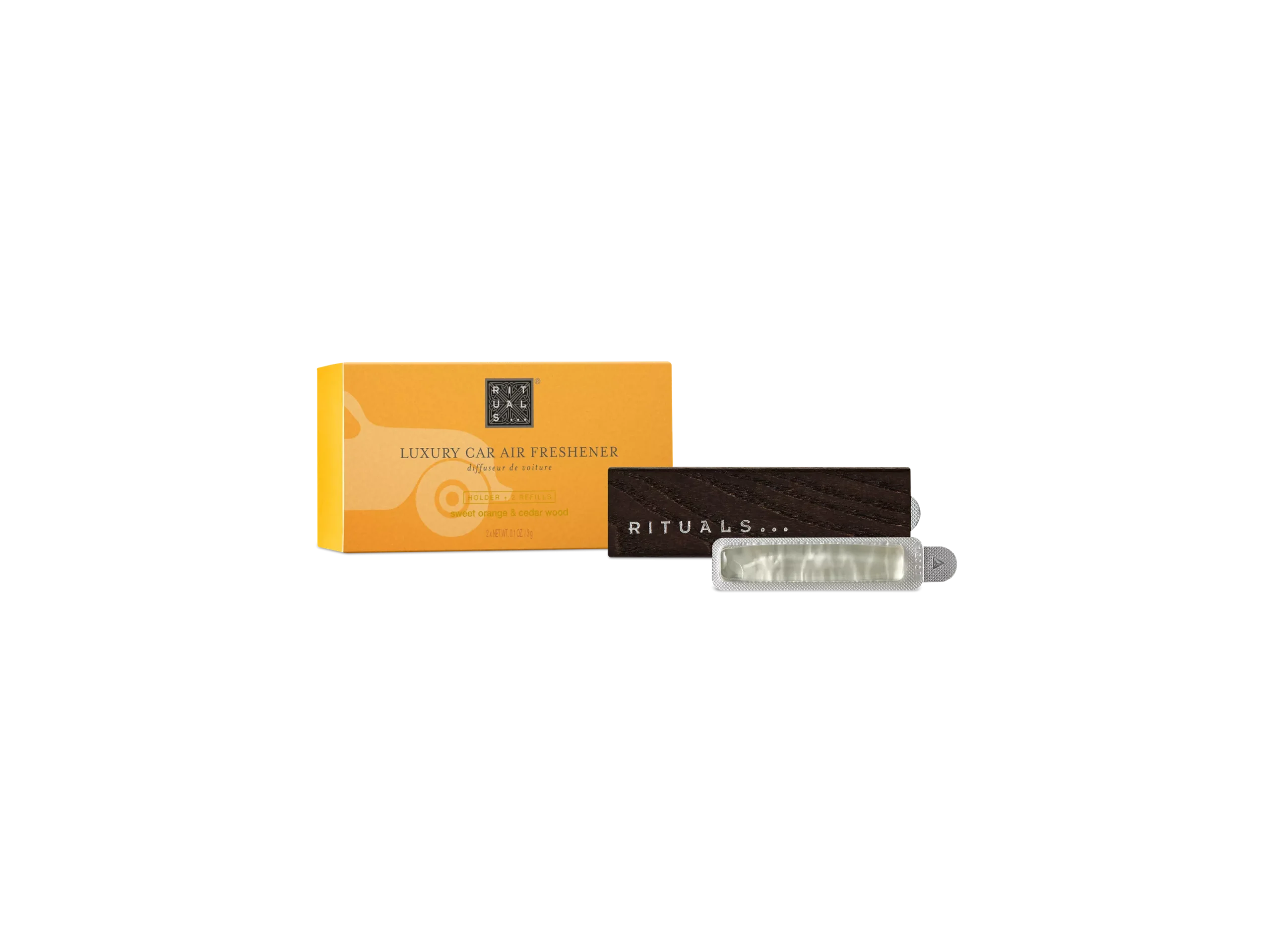 Ароматизатор для автомобіля The Ritual Of Mehr Luxury Car Air Freshener (Sweet Orange/Cedar Wood) від Rituals - Зображення 2