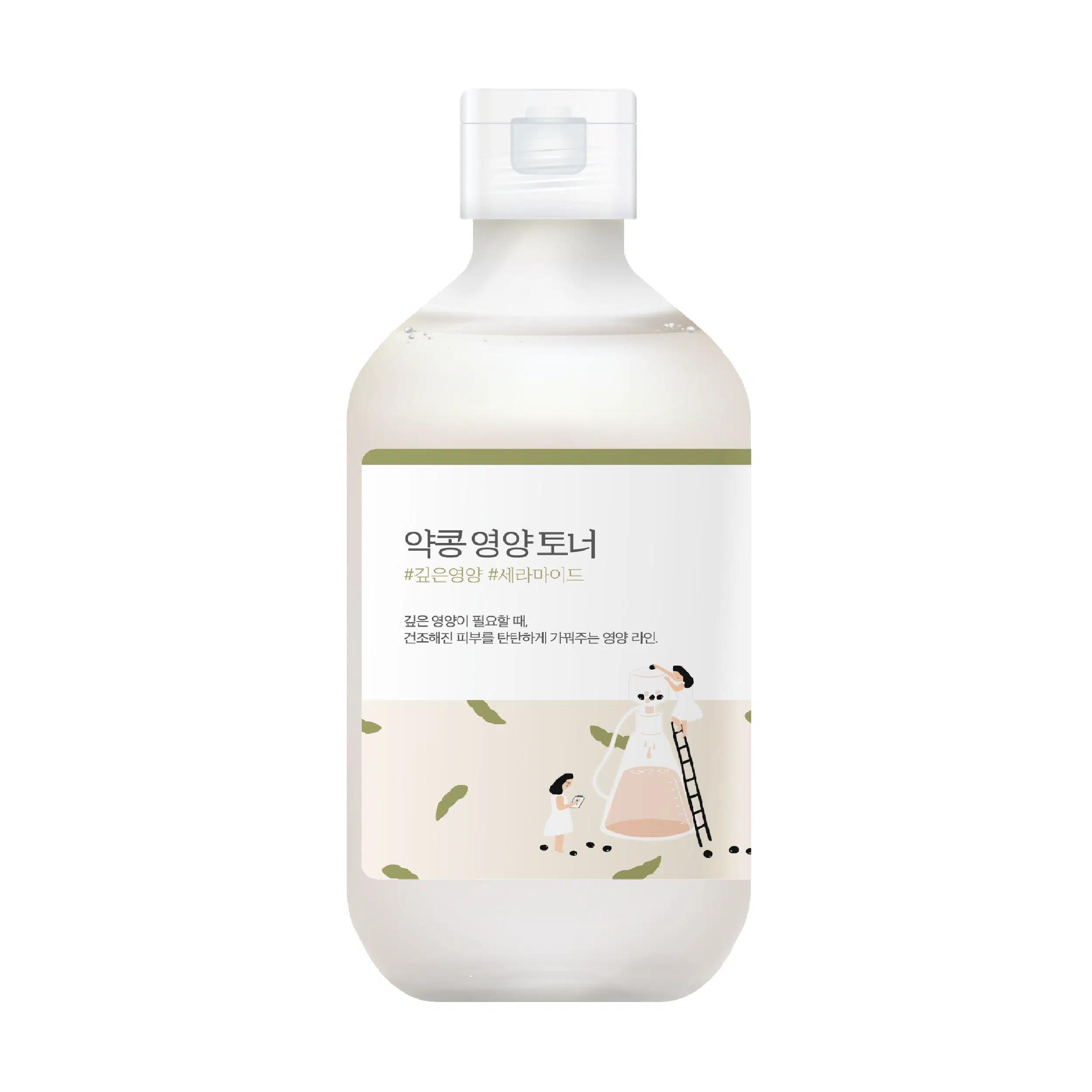 Поживний тонер з екстрактом чорних соєвих бобів Soybean Nourishing Toner від Round Lab