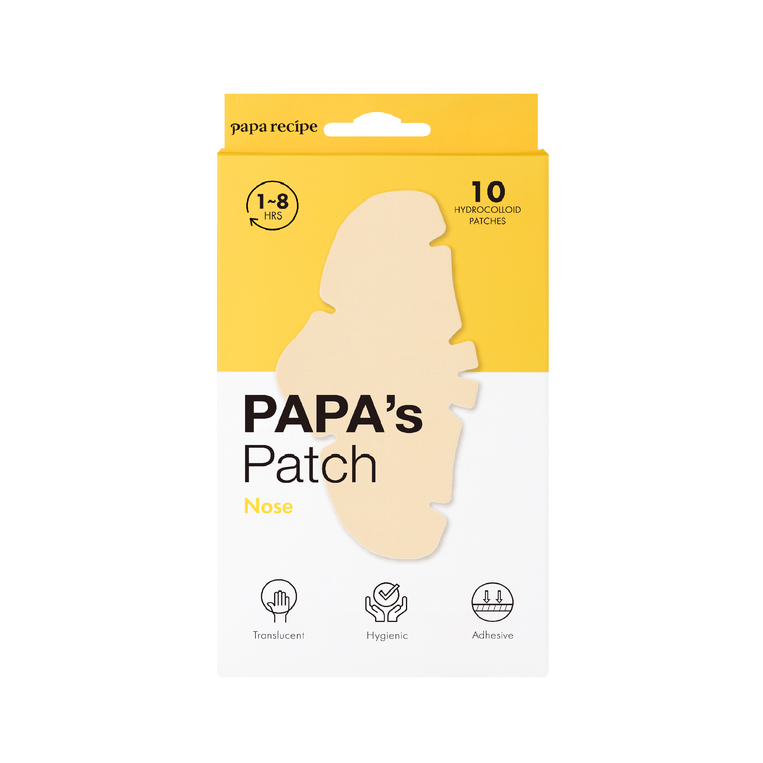 Патчі для носа Papa’s Patch Nose 10 pcs від  Papa Recipe