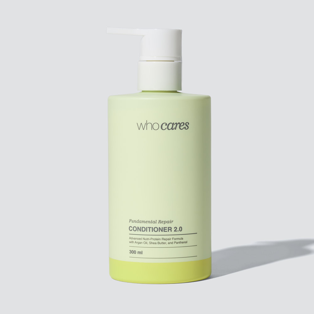 Набір засобів Hair Care Set Firming Shampoo x Conditioner 2.0 (Щоденний шампунь Firming Shampoo + відновлювальний кондиціонер Conditioner 2.0 Fundamental Repair) від Who Cares - Зображення 4