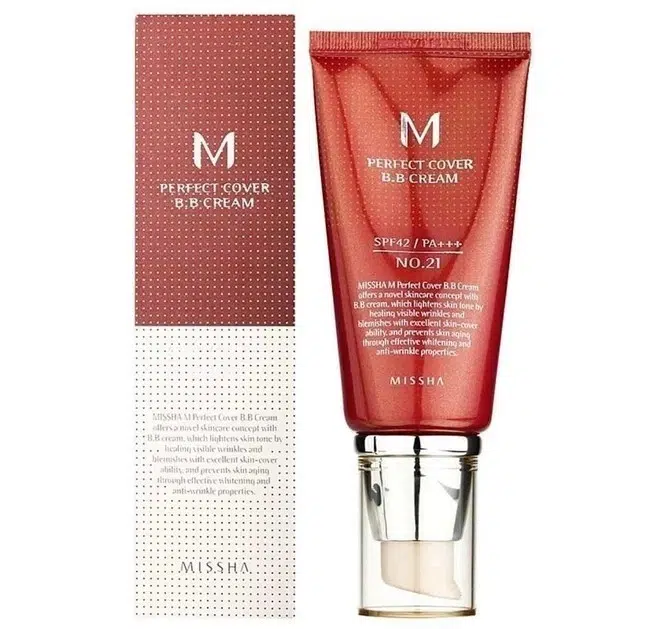 ВВ-крем Missha M Perfect Cover BB Cream №21 SPF42 PA+++ від MISSHA - Зображення 3