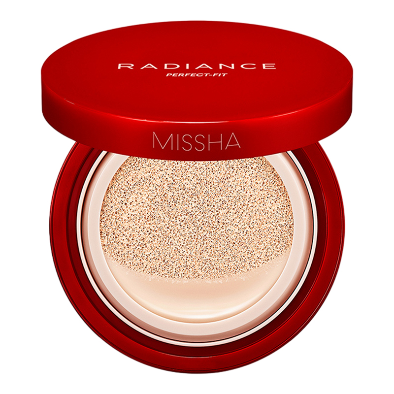 Тональна основа-кушон Radiance Perfect-Fit Cushion Foundation SPF 50 (відтінок №21P Fair) від MISSHA