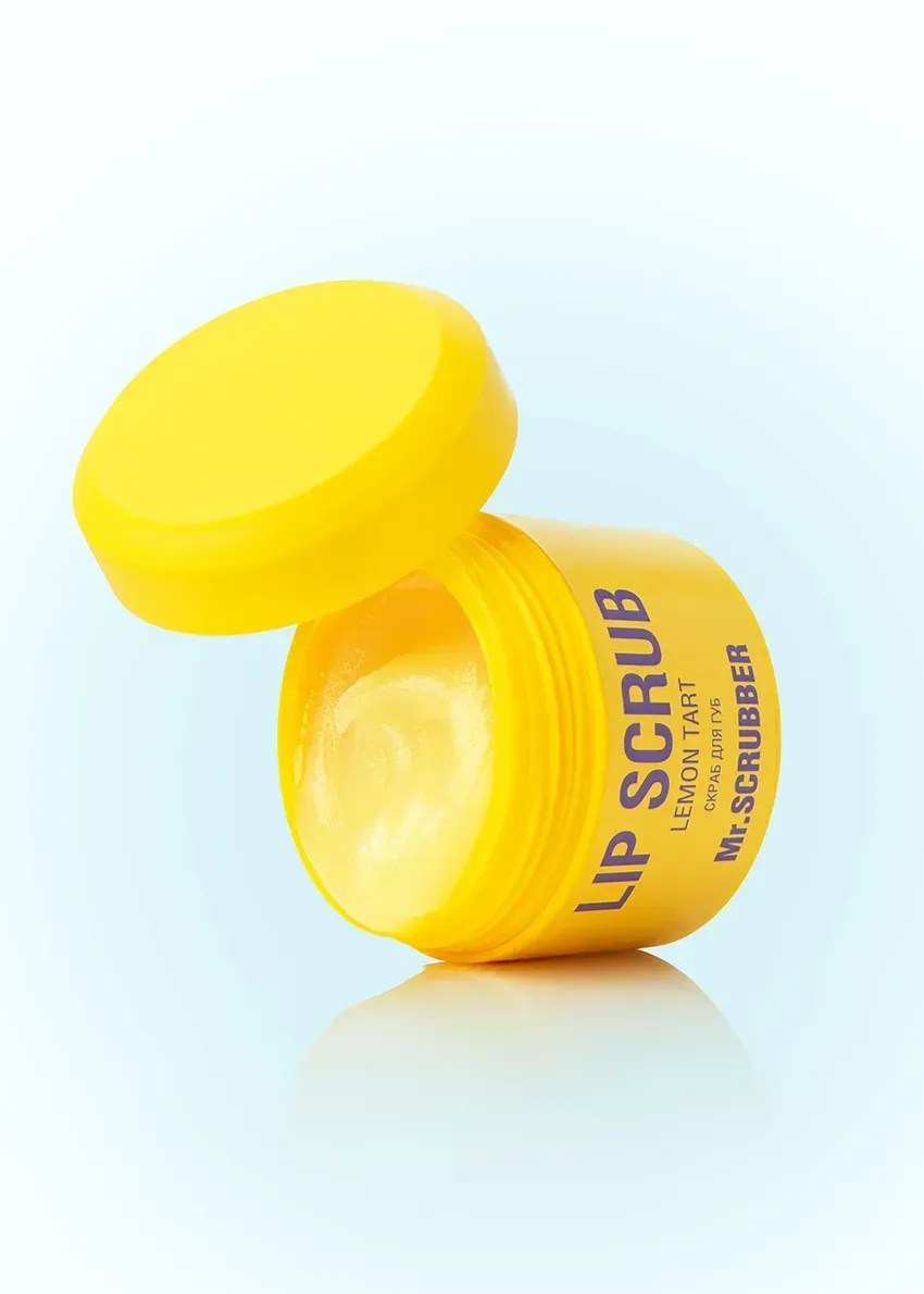 Cкраб для губ Lip Scrub Lemon Tart із ароматом лимонного тарту від Mr.SCRUBBER - Зображення 2