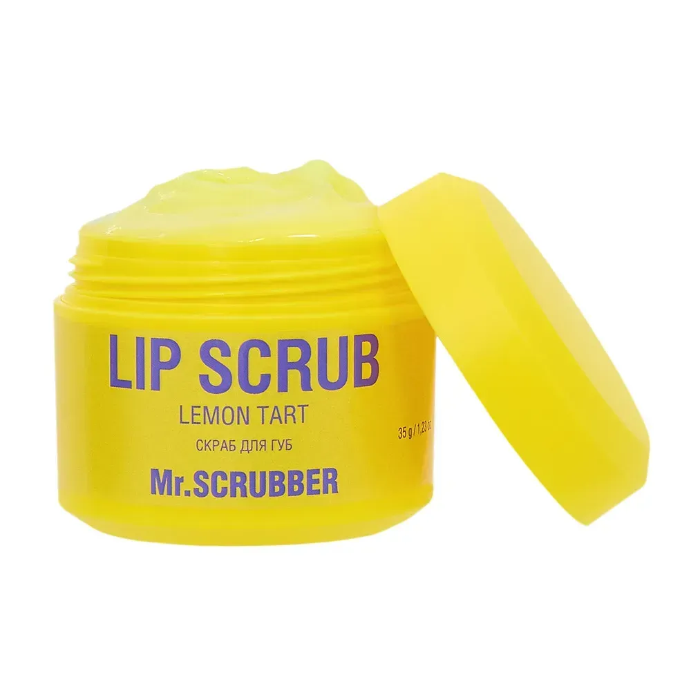 Cкраб для губ Lip Scrub Lemon Tart із ароматом лимонного тарту від Mr.SCRUBBER