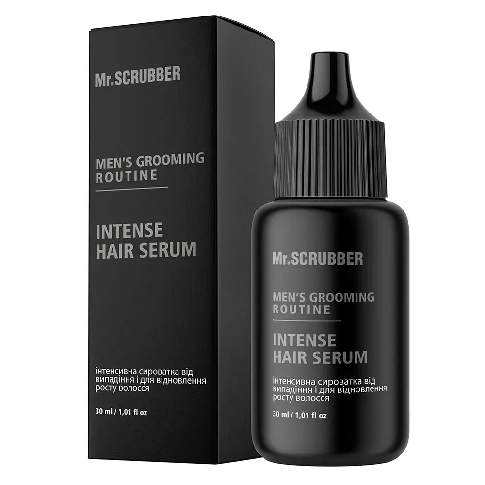 Інтенсивна сироватка від випадіння і для відновлення росту волосся Men’s Grooming Routine від Mr.SCRUBBER