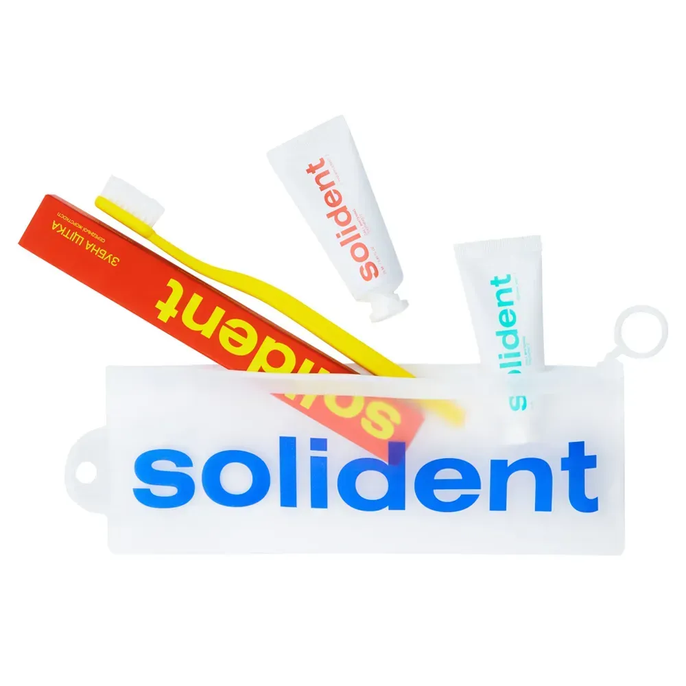 Набір для подорожей Solident travel kit Mint / Pineapple