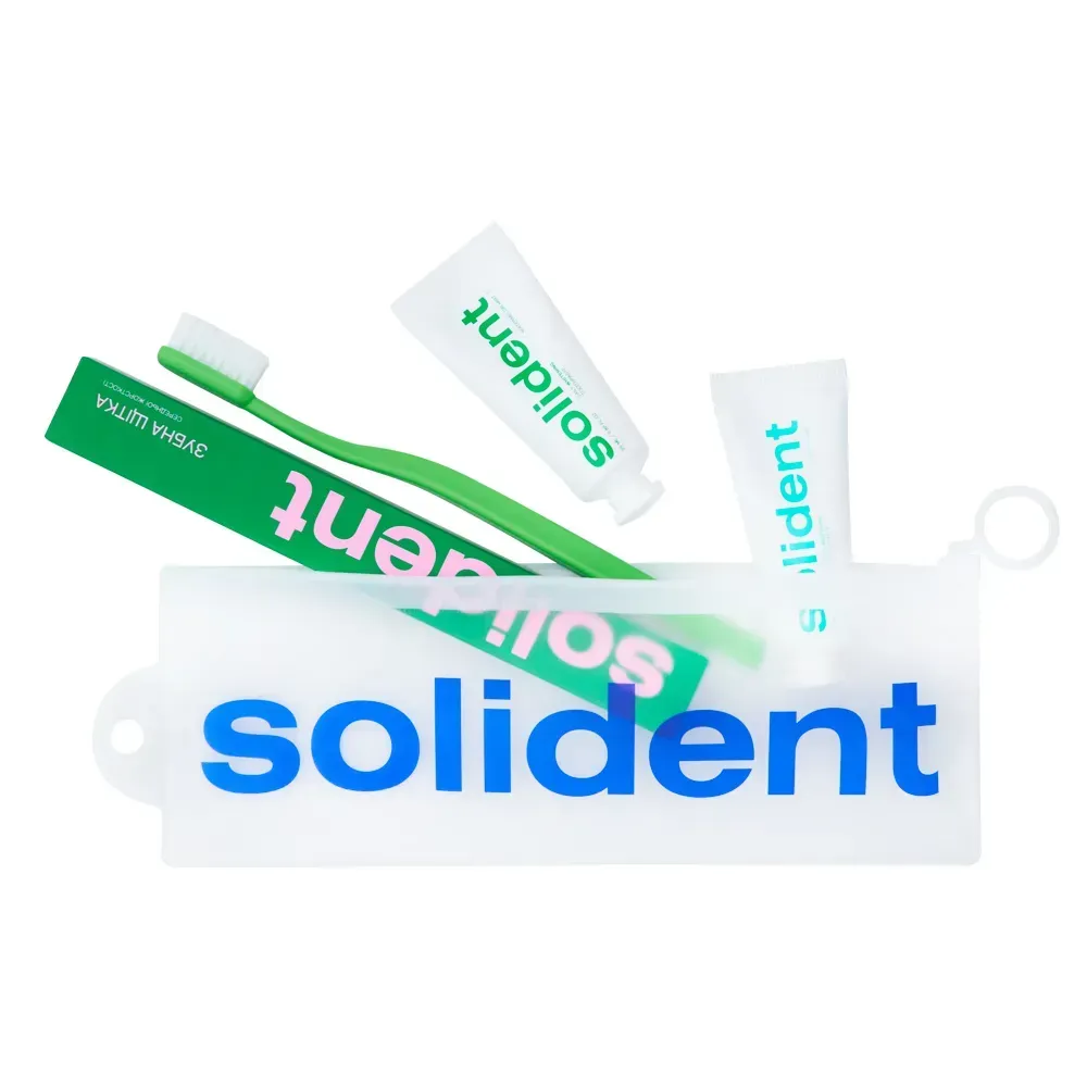 Набір для подорожей Solident travel kit Mint / Watermelon