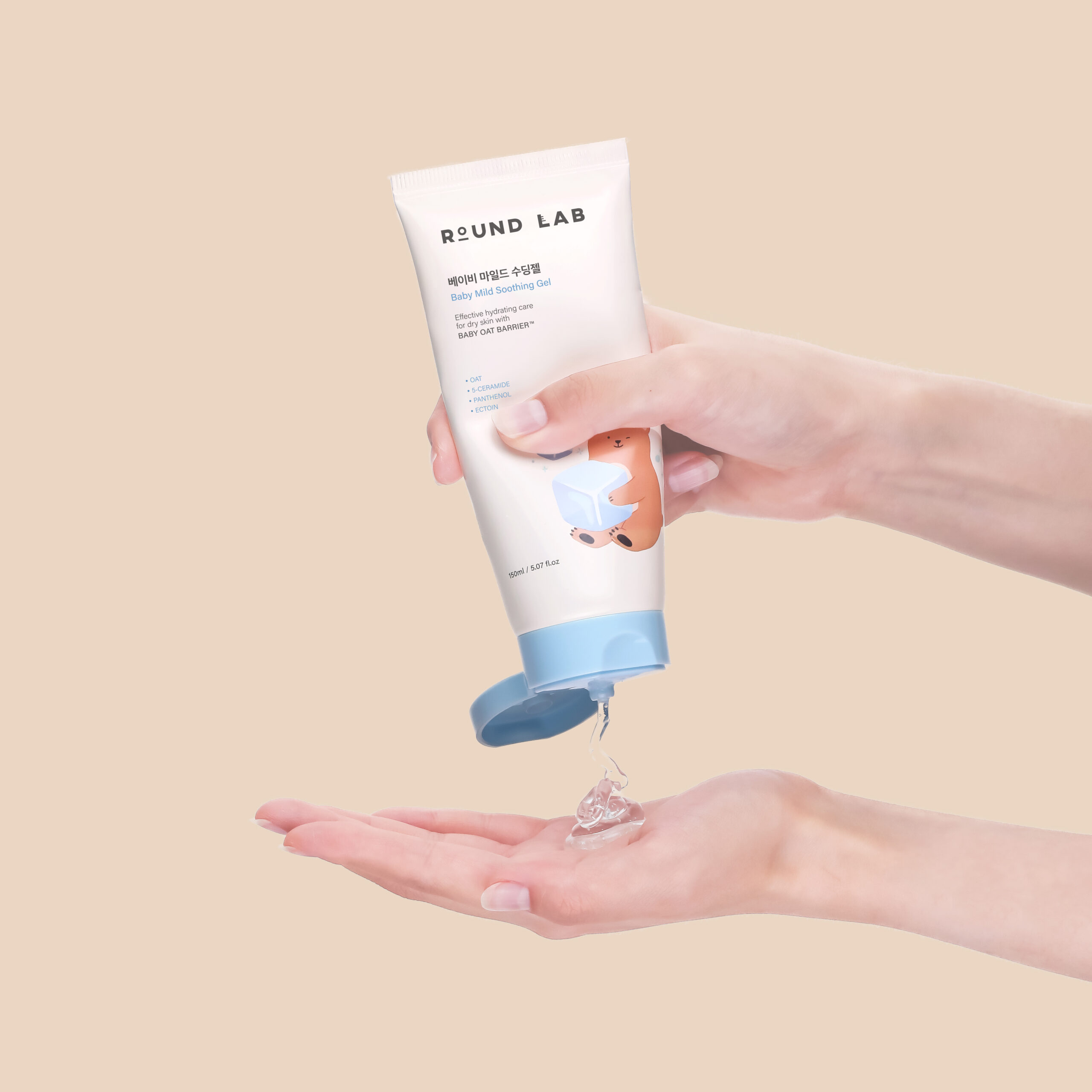 Дитячий гель для заспокоєння шкіри Baby Mild Soothing Gel від ROUND LAB - Зображення 2