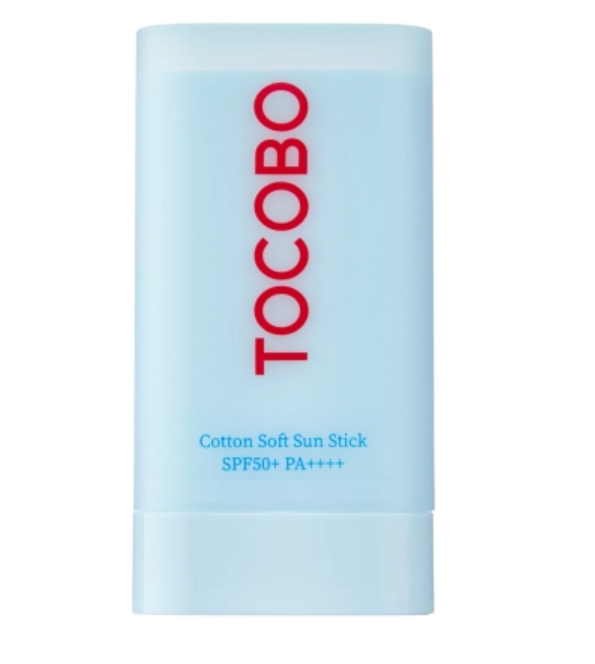 Сонцезахисний зволожуючий стік Cotton Soft Sun Stick SPF50+ PA++++ від TOCOBO
