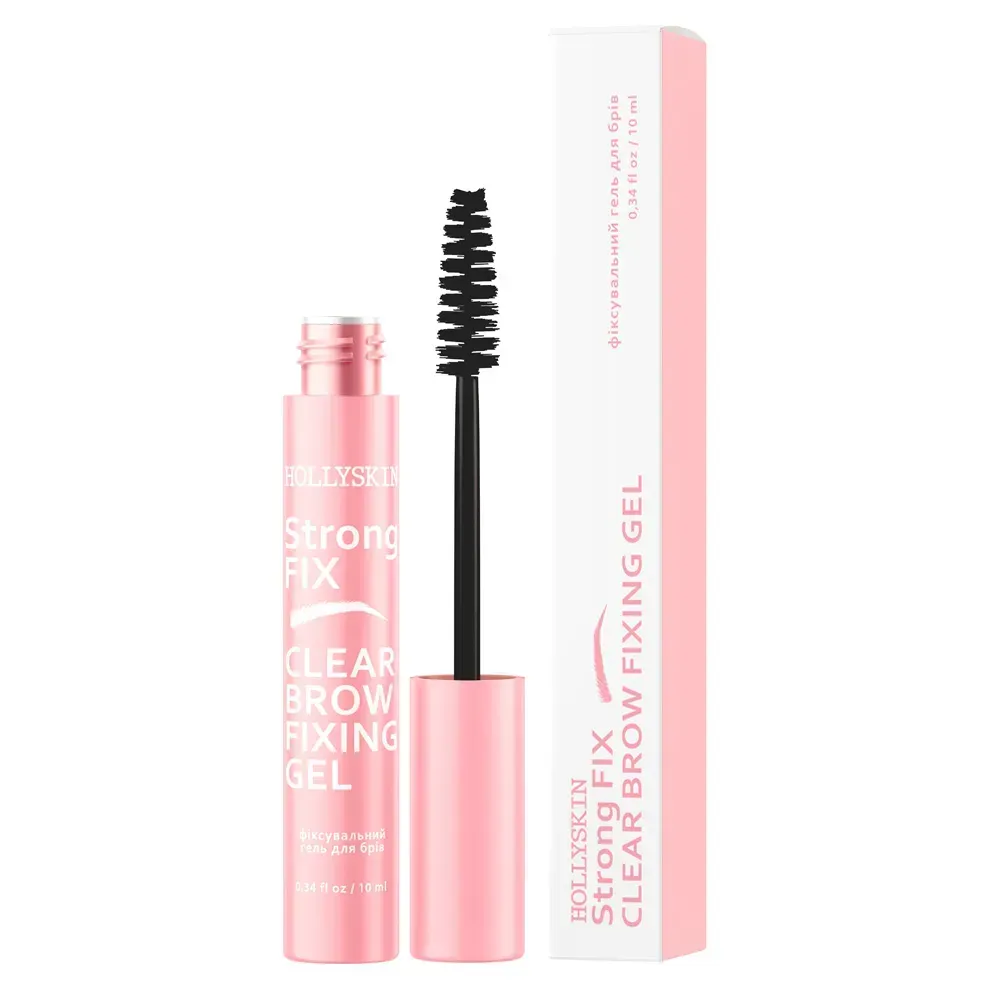 Фіксувальний гель для брів Strong FIX Clear Brow Fixing Gel від HOLLYSKIN