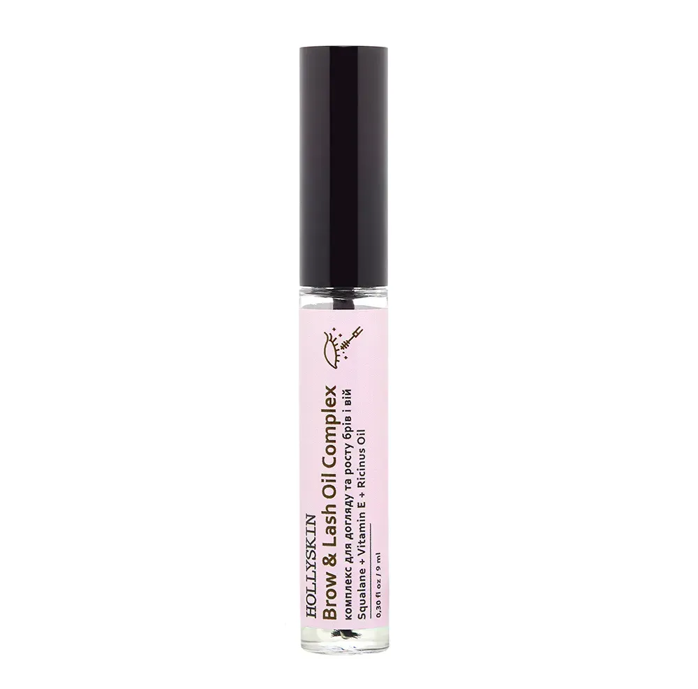 Комплекс для догляду та зміцнення брів і вій Brow&Lash Oil Complex від HOLLYSKIN - Зображення 2