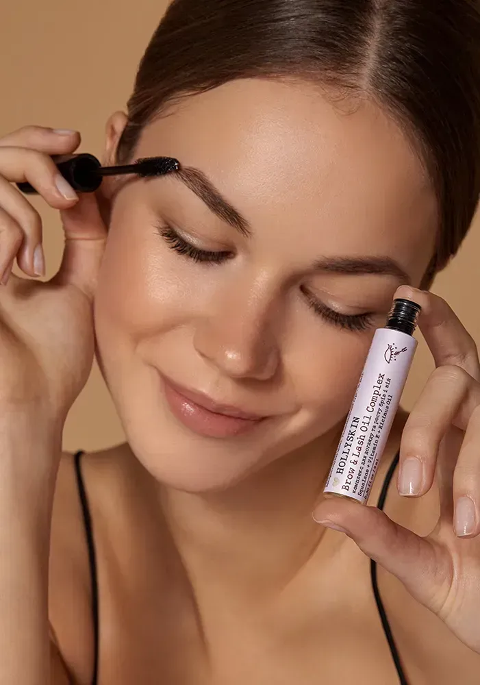 Комплекс для догляду та зміцнення брів і вій Brow&Lash Oil Complex від HOLLYSKIN - Зображення 3