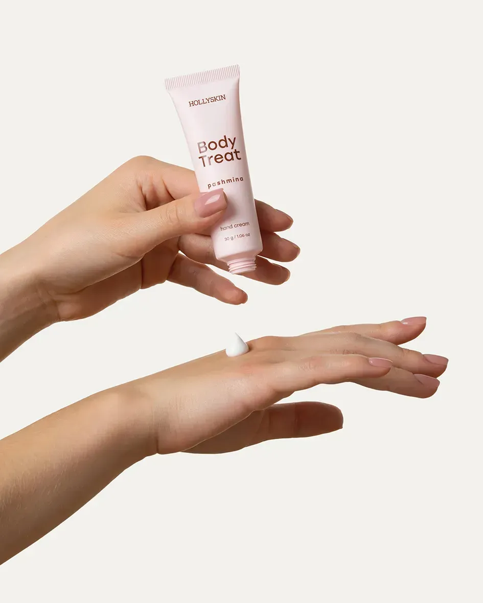 Живильний крем для рук Body Treat Pashmina Hand Cream від HOLLYSKIN - Зображення 2